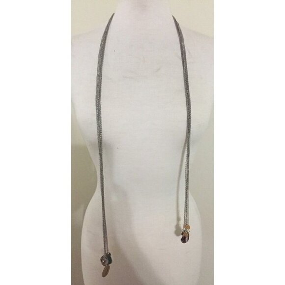 Bold Elements Necklace- Unique- 24 Inch - - Picture 1 of 4